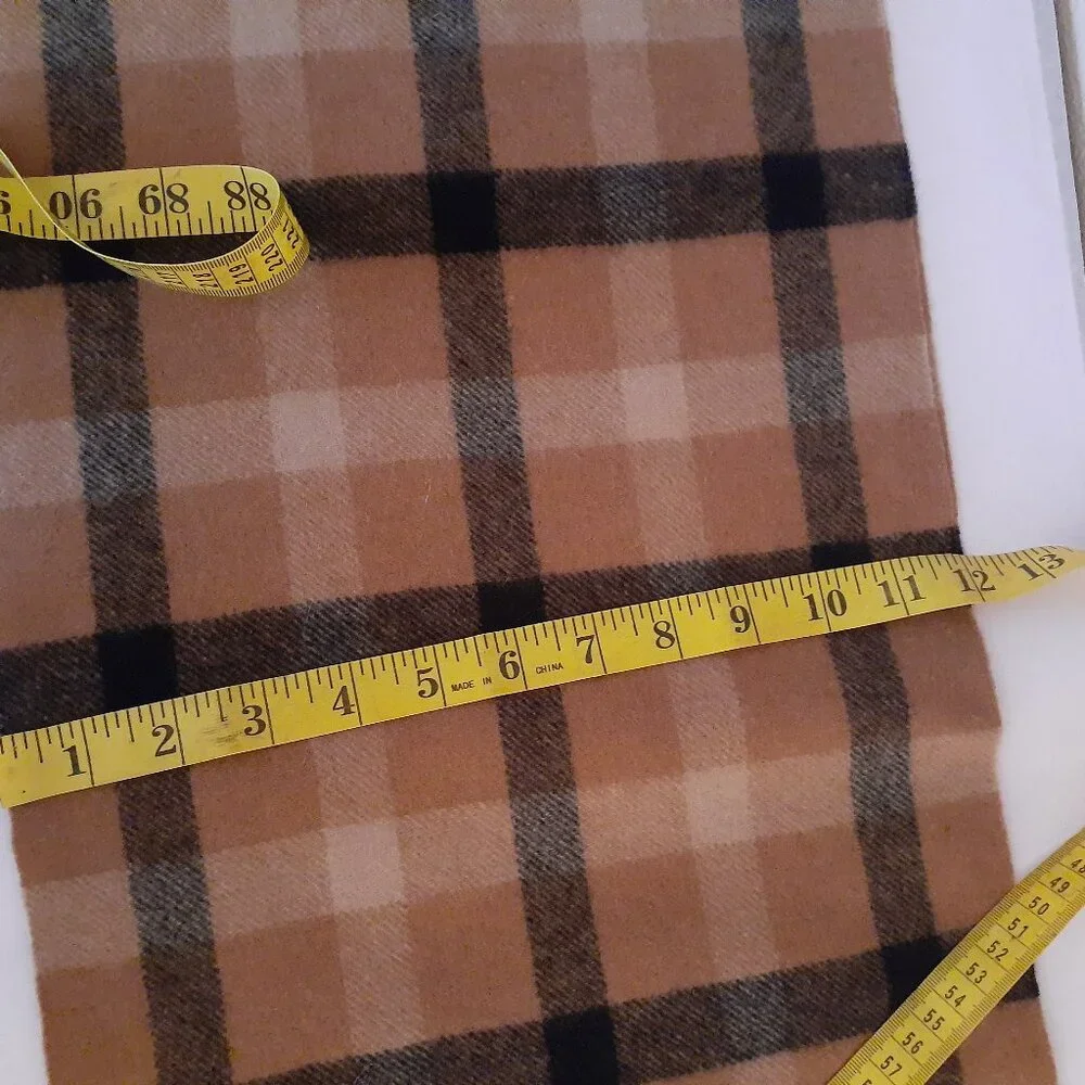 Phenix Cashmere Plaid Scarf
